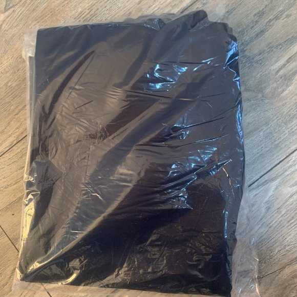 NWT LANDS' END PERFECT FIT ELASTIC WAIST IRON KNEE CHINO PANTS NAVY UNHEMMED 12 - Picture 7 of 7